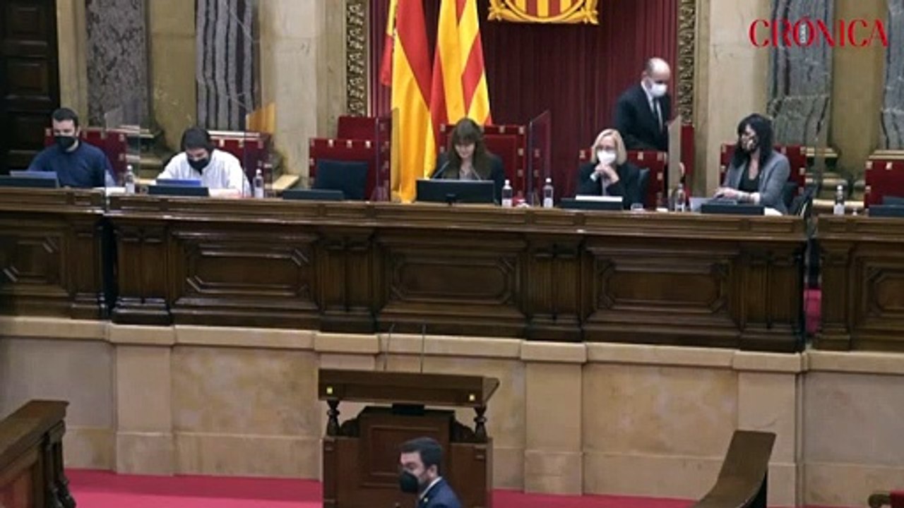 Compareciencia del presidente de la Generalitat Pere Aragonès sobre la candidatura de los Juegos Olimpicos