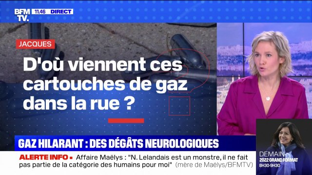 Quels sont les dangers du protoxyde d'azote ou gaz hilarant ? BFMTV répond à vos questions