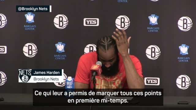 Nets - Harden : Je suis frustré