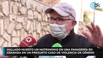 Hallado muerto un matrimonio en una panadería en  Granada en un presunto caso de violencia de género