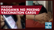 Hulicam_ Paggawa ng pekeng vaccination cards | Stand for Truth