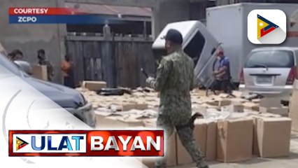 P36.7-M halaga ng smuggled cigarettes, nasabat sa Zamboanga City