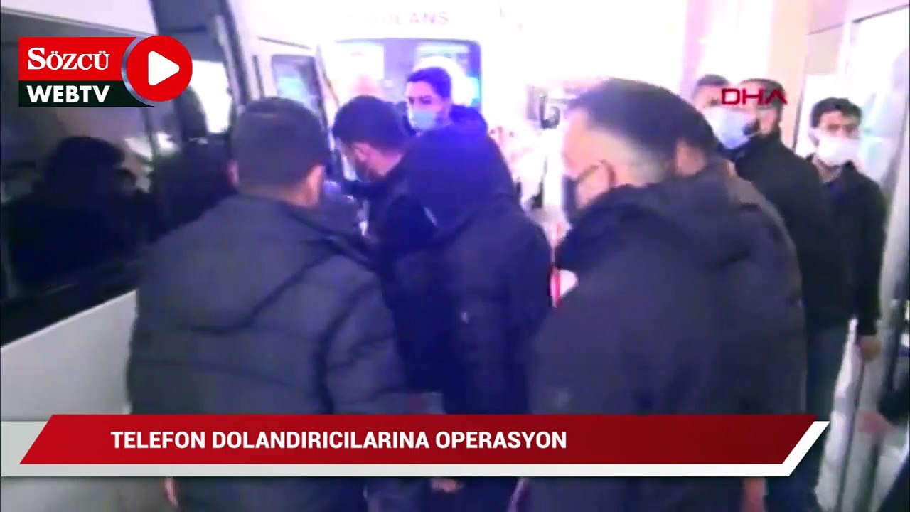 Telefon dolandırıcılarına operasyon: 6 gözaltı