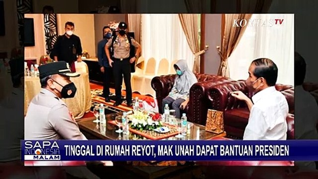 Tinggal di Gubuk Reyot Dekat Kandang Ayam, Mak Unah Dapat Bantuan dari Presiden Jokowi