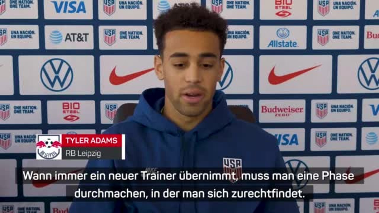 Adams: 'Gute Beziehung zu Tedesco'