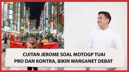 Cuitan Jerome Polin Soal MotoGP Tuai Pro dan Kontra, Bikin Warganet Debat