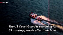 US Coast Guard Searches for 39 Missing People After a Suspected ‘Human Smuggling’ Boat Capsized off the Coast of Florida