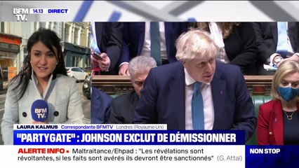 "Party Gate": malgré la polémique, Boris Johnson exclue de démissionner