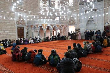 Gençlik Kampı'na katılan Kur'an kursu öğrencileri Edirne'de tarihi yerleri gezdi