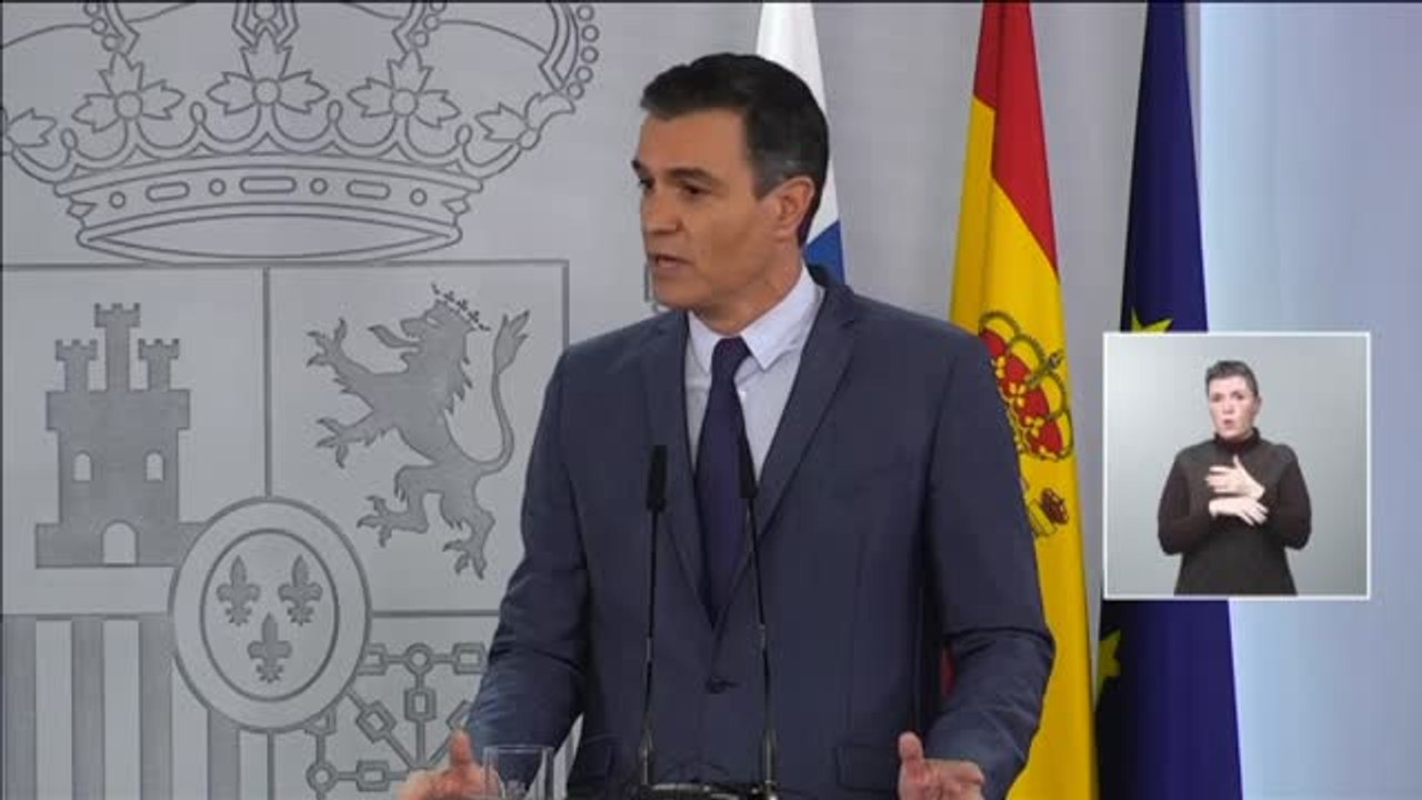 Sánchez agradece al PP el apoyo en la crisis de Ucrania y le pide que facilite la reforma laboral