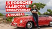 Prueba de cinco Porsche clásicos
