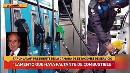 Lamento que haya faltante de combustible