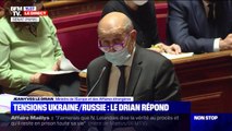 Jean-Yves Le Drian sur les tensions entre l'Ukraine et la Russie: 