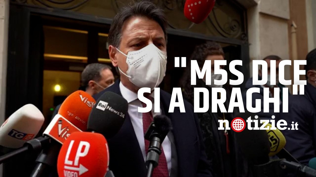 Quirinale, Conte ribadisce il "si" a Draghi: "La posizione del M5s deve essere chiara"