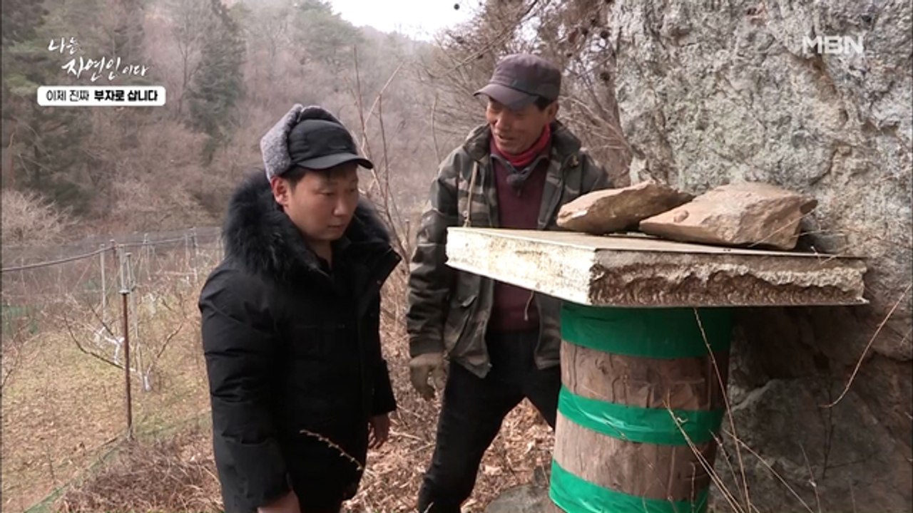 밀랍 바른 벌통 설치하는 자연인! 오랜 노하우가 담긴 슬기로운 자연인 생활~