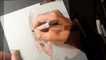 Cute Drawing Elsa from Frozen- Trick Art- 3D Illusion