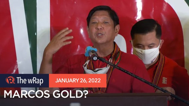 Gold for Filipinos? 'I've never seen it,' says Marcos Jr.