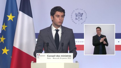 Compte rendu du Conseil des ministres du 26 janvier 2022