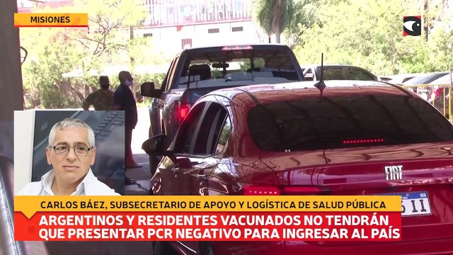 Argentinos y residentes vacunados no tendrán que presentar PCR Negativo para ingresar al país
