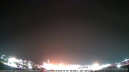 Meteoro é registrado em Chapecó