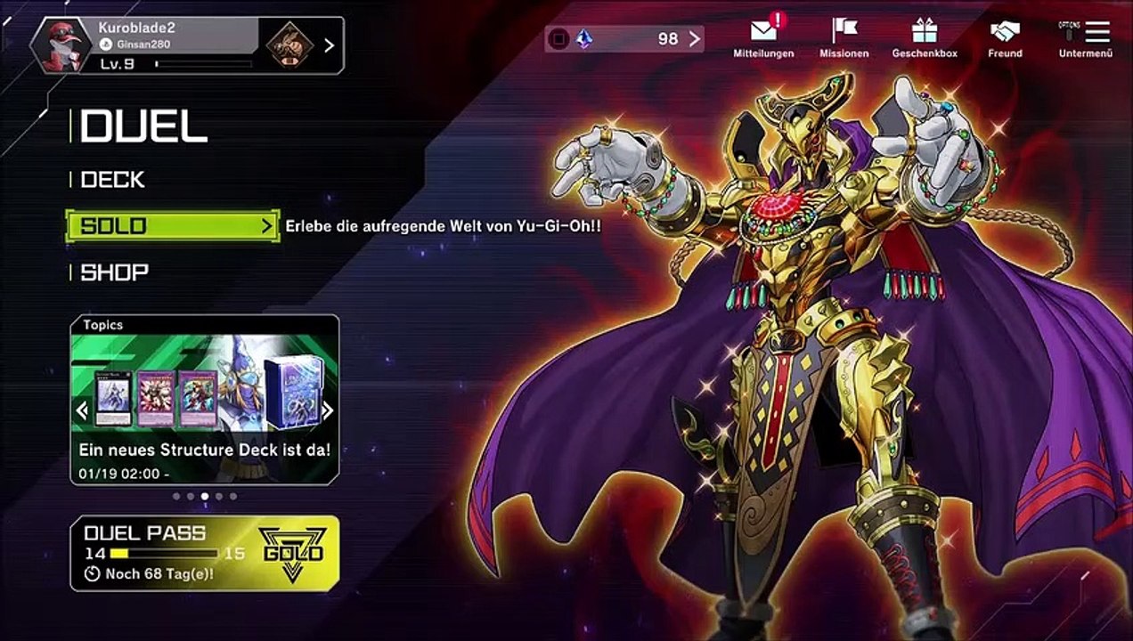 Yugioh Master Duel 3 Das Rätsel der Megalithen