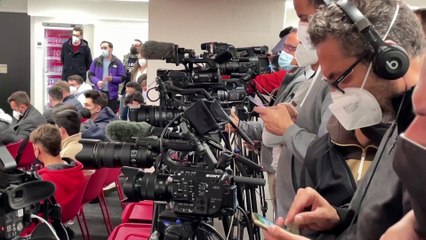 Sevilla unveil Anthony Martial on loan until end of the season