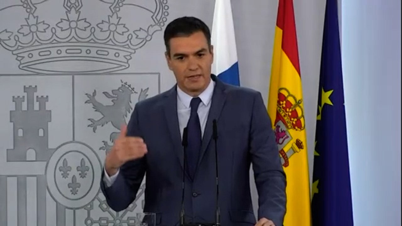 Pedro Sánchez amenaza a Rusia con sanciones "masivas y gravísimas" a su economía "si ocurre lo que nadie quiere"