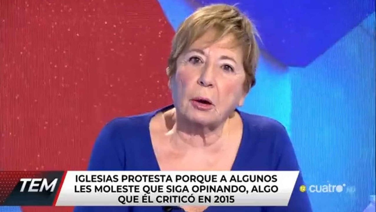 Celia Villalobos ataca a Pablo Iglesias en 'Todo es Mentira'