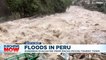 Almost 900 people evacuated amid floods in Peru's Machu Picchu area
