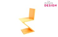 La « Zig Zag Chair » de Gerrit Thomas Rietveld (Cassina)