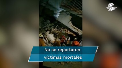 Explosión por acumulación de gas LP derrumba edificio en Puebla