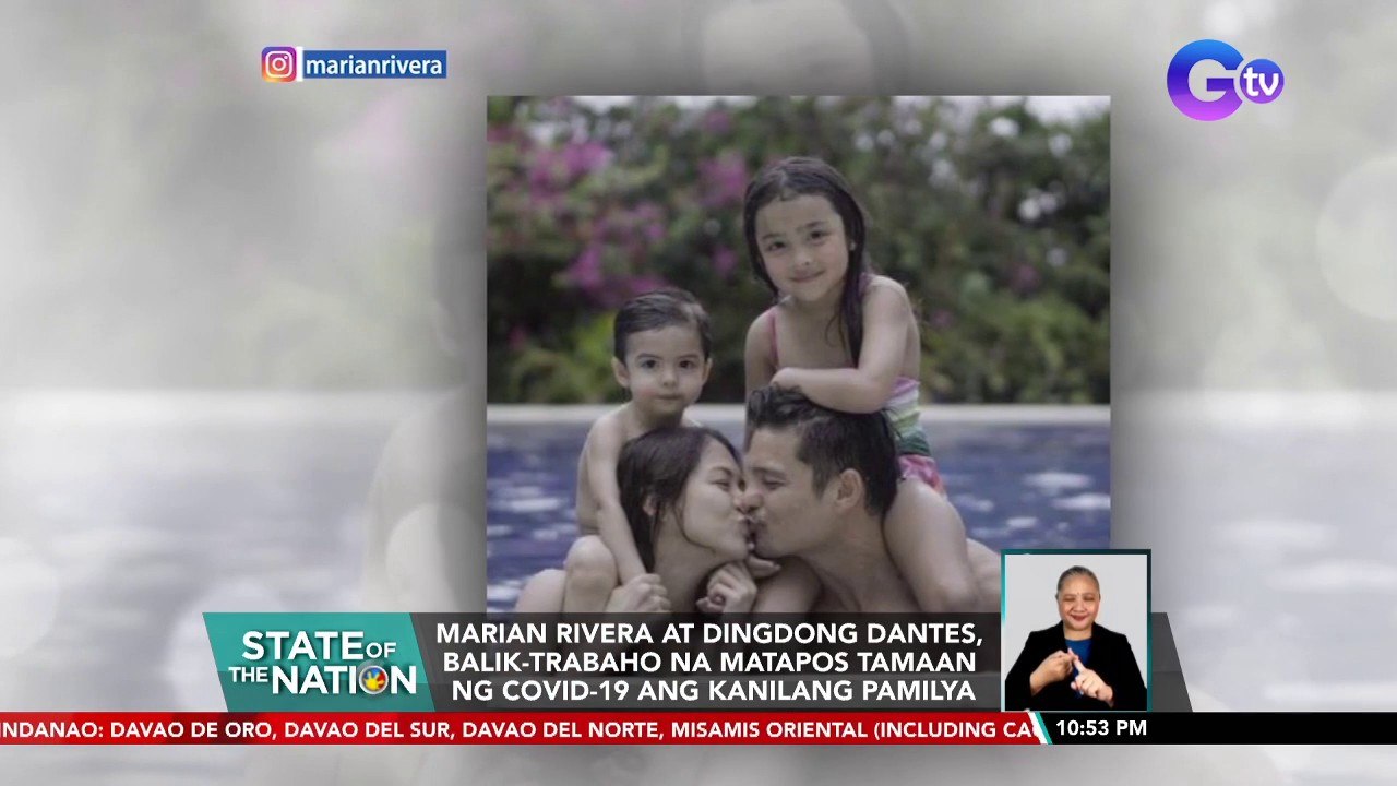 Marian Rivera at Dingdong Dantes, balik-trabaho na matapos tamaan ng COVID-19... | SONA