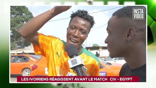 LES IVOIRIENS RÉAGISSENT AVANT LE MATCH CIV - EGY