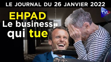 Ehpad, l’autre scandale de la santé - JT du mercredi 26 janvier 2022