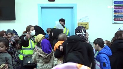 جامعة عين شمس تنظم القافلة التنموية الشاملة بحي أهالينا 1 في حي السلام