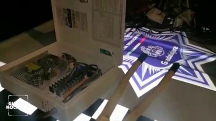 Dos hombres fueron detenidos luego de que habían robado dispositivos eléctricos de una bodega