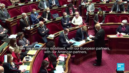 France 'fully mobilised' with partners to de-escalate Ukraine crisis, Le Drian says