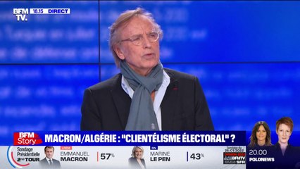 Alexandre Arcady, réalisateur, sur la prise de parole d'Emmanuel Macron sur les "rapatriés d'Algérie": "Il y a une étape qui s'est construite aujourd'hui"
