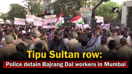 Tipu Sultan row: Police detain Bajrang Dal workers in Mumbai