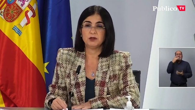 Carolina Darias: Ómicron ya es la variante dominante en todo el territorio nacional, se sitúa en torno al 86 % de los casos notificados