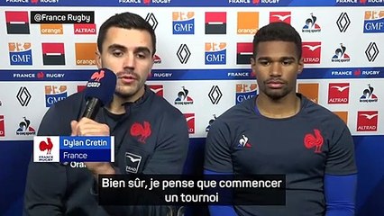 XV de France - Cretin : "On se prépare pour gagner le Tournoi"