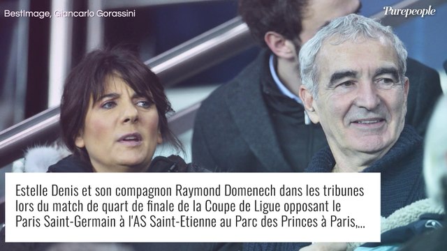 Estelle Denis et Raymond Domenech, la rupture : le couple séparé dans le plus grand secret