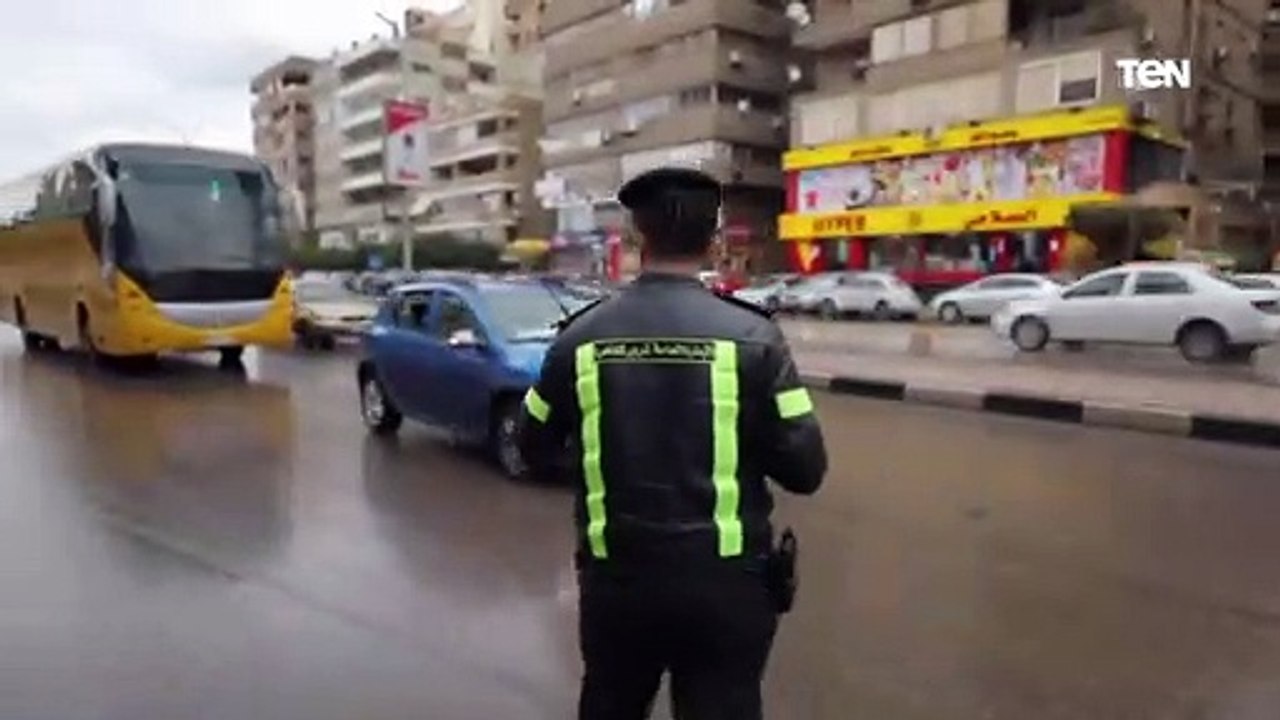 جهود أجهزة وزارة الداخلية فى مواجهة تداعيات الأمطار والطقس السيء