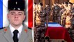 L'hommage au brigadier Alexandre Martin, 24 ans, tué au Mali
