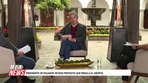 PRESIDENTE DE ECUADOR VETARÁ PROYECTO QUE REGULA EL ABORTO