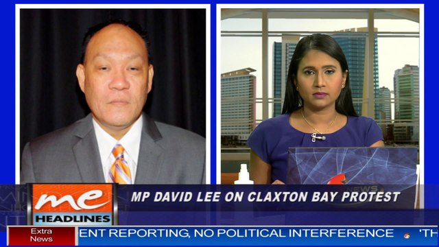 03 MP DAVID LEE ON CLAXTON BAY PROTESTS - 26TH JAN 2022 TV6 M.E