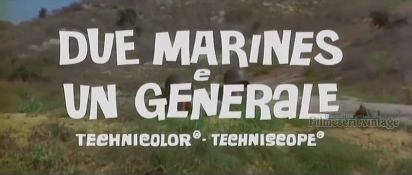 FRANCO E CICCIO DUE MARINES E UN GENERALE - FRANCO FRANCHI e CICCIO INGRASSIA e BUSTER KEATON la sigla