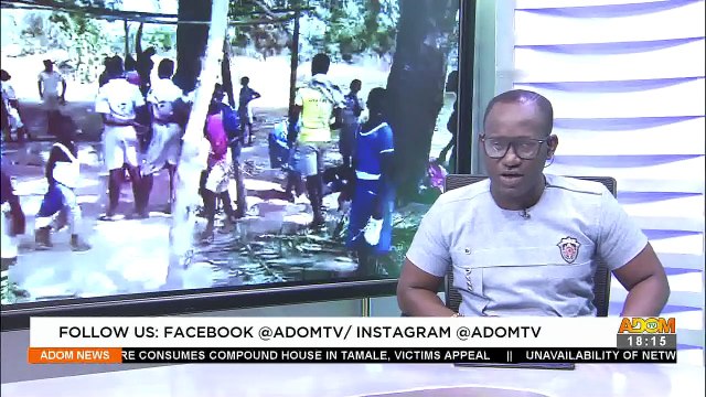 Lack of Classrooms: St. Francis Anglican JHS at Tokuroanu use palm branches to construct makeshift classrooms – Adom TV News (26-1-22)