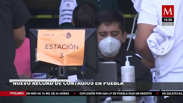 Puebla rompe récord histórico de contagios covid; 917 en un día