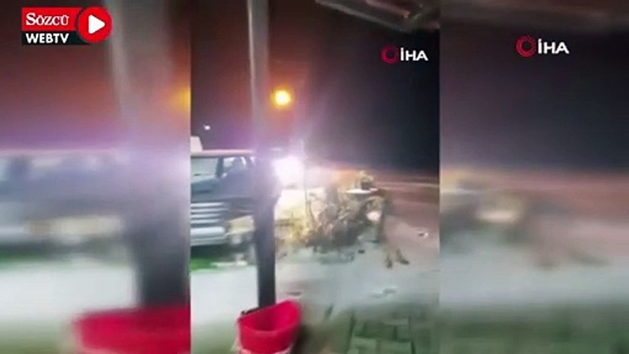 KKTC’de yoğun kar nedeniyle yollar kapandı